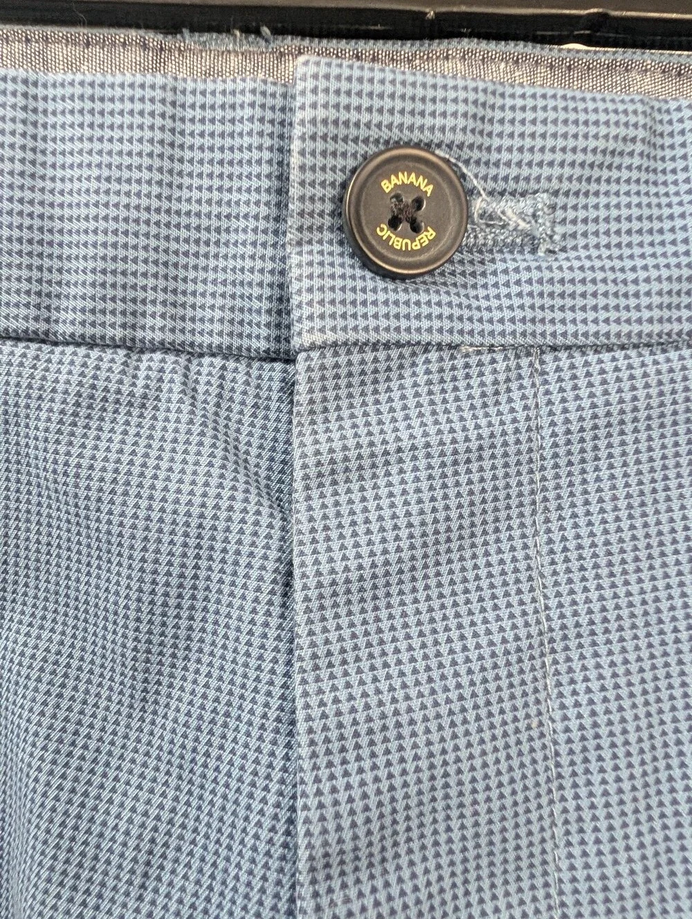 Banana Republic Men's Blue Chinos Fulton skinny chino 34x30 NWT